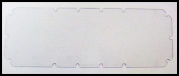 WPC-95 Clear Display Shield With Push Nuts